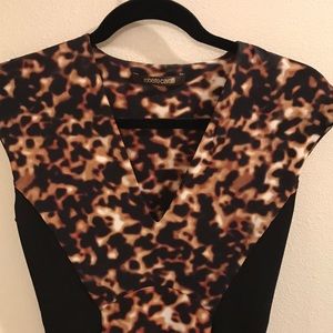 Dress Roberto Cavalli classic fitted tulip dress